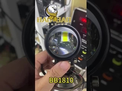 অ্যালুমিনিয়াম সাদা হলুদ সরাসরি আলো 30V LED স্পট লাইট মোটরসাইকেল
