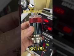 H4 BA20D কালো কেসিং 80V ইউনিভার্সাল মোটরসাইকেল LED হেডলাইট বাল্ব
