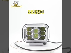 নতুন প্রাপ্তি 8 Beads 80V সাদা হলুদ ধাতু মোটরসাইকেল LED কুয়াশা আলো