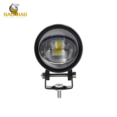 অ্যালুমিনিয়াম সাদা হলুদ সরাসরি আলো 30V LED স্পট লাইট মোটরসাইকেল