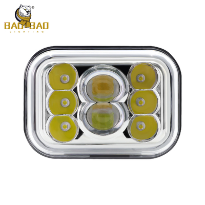 নতুন প্রাপ্তি 8 Beads 80V সাদা হলুদ ধাতু মোটরসাইকেল LED কুয়াশা আলো